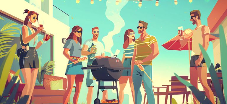 Cómo organizar una fiesta de barbacoa en el jardín sin estrés